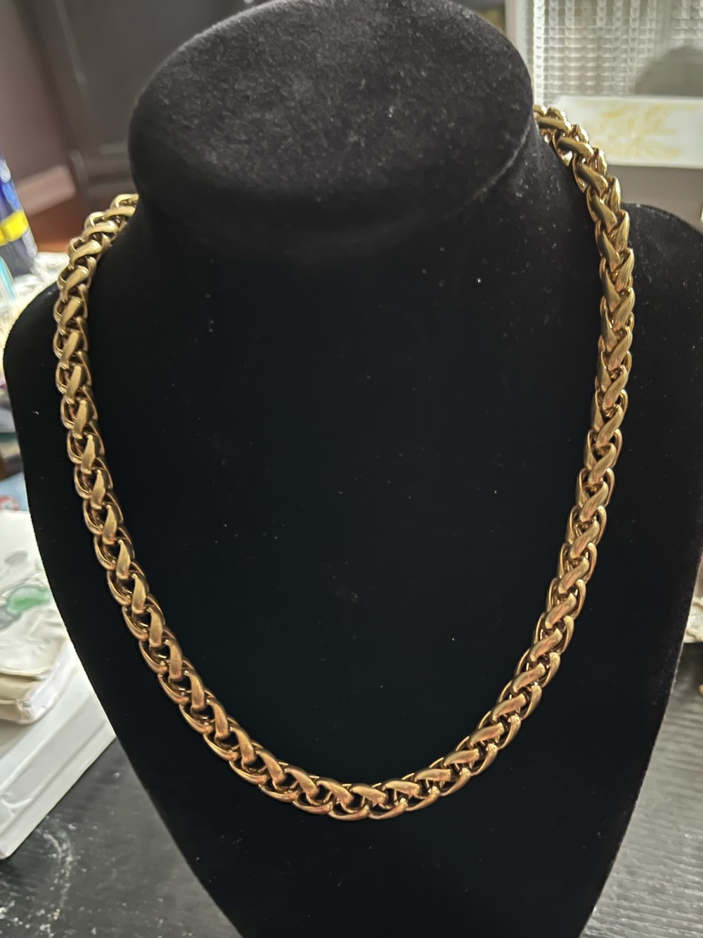 Aigner Classic Gold Chain Necklace - Women Jewelry